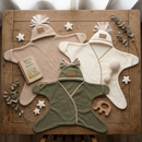 Star Fleece Baby Wrap Blanket