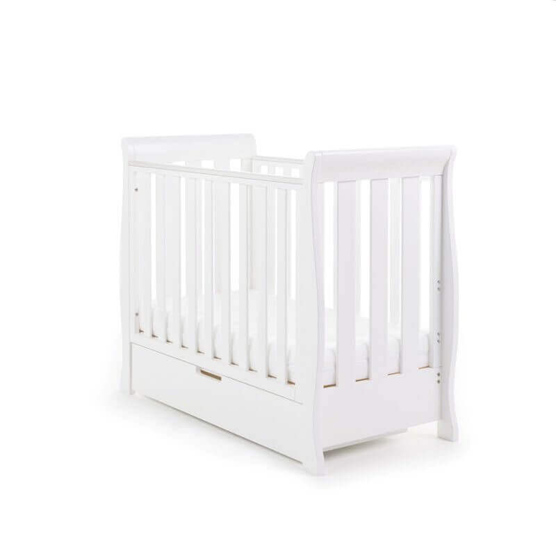Obaby Stamford Space Saver Cot Cot Top Changer Nursery