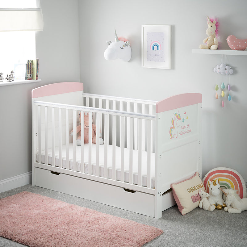 Obaby Grace Inspire Cot Bed – Unicorn