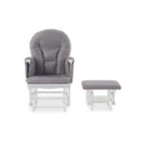 Obaby Award-Winning Reclining Glider Chair and Stool