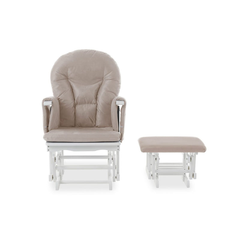 Obaby Award-Winning Reclining Glider Chair and Stool