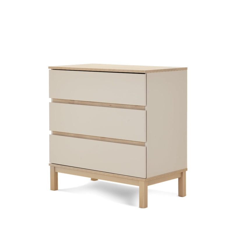 The dresser of the Natural Cashmere Obaby Astrid Mini 3 Piece Room Set | Nursery Furniture Sets | Room Sets | Nursery Furniture - Clair de Lune UK