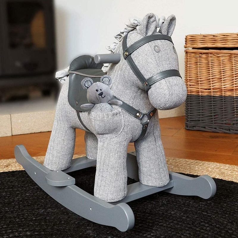 Little Bird Told Me Stirling & Mac Rocking Horse in the traditional Yorkshire cottage | Rocking Animals | Montessori Activities For Babies & Kids | Toys | Baby Shower, Birthday & Christmas - Clair de Lune UK