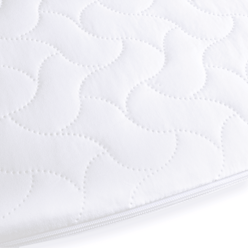 Quilted Microfibre Bedside Crib Mattress 76 x 40 cm Bedside