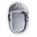 Grey Dimple Moses Basket Bedding Set | Moses Basket Dressings | Nursery Bedding - Clair de Lune UK