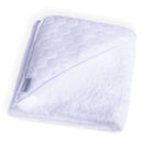 Folded White Marshmallow Hooded Towel | Baby Bathing & Changing Essentials - Clair de Lune UK