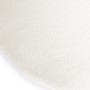 The water-resistant cover of the Natural Bamboo Bedside Crib Mattress (76 x 40 cm) | Bedside & Folding Crib Mattresses | Baby Mattresses | Bedding | Nursery Furniture - Clair de Lune UK