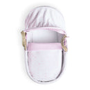 Pink Stars & Stripes Moses Basket Bedding Set | Moses Basket Dressings | Nursery Bedding & Decor Collections | Nursery Inspiration - Clair de Lune UK