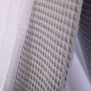 The grey edge of the waffle drape set from the Waffle Grey Wicker Moses Basket Starter Set & Deluxe Drape | Drape Sets | Moses Baskets and Stands | Co-sleepers | Nursery Furniture - Clair de Lune UK