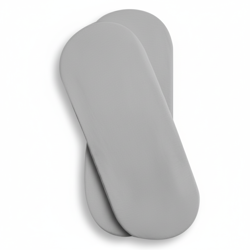 2 Pack Fitted Cotton Moses Basket Sheets 74 x 30 cm Soft Baby