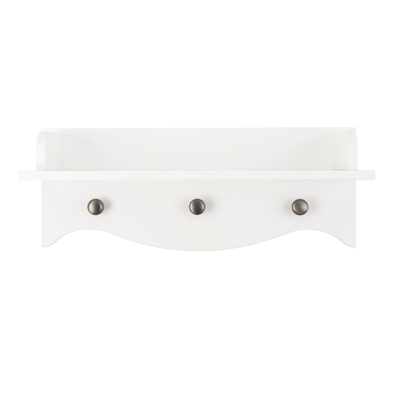 White CuddleCo Clara Shelf | Storage Solutions | Nursery Furniture - Clair de Lune UK