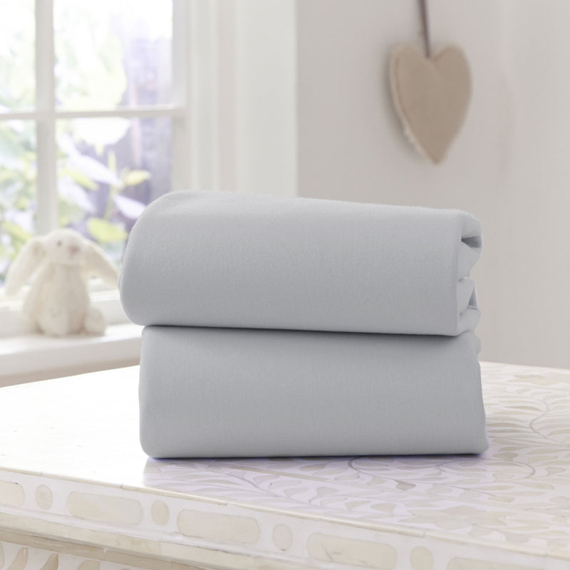 Linen bassinet fitted sheet on sale