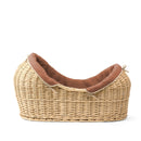 Rust Orange Organic Natural Noah Pod | Moses Baby Baskets & Bassinets | Nursery Furniture - Clair de Lune UK