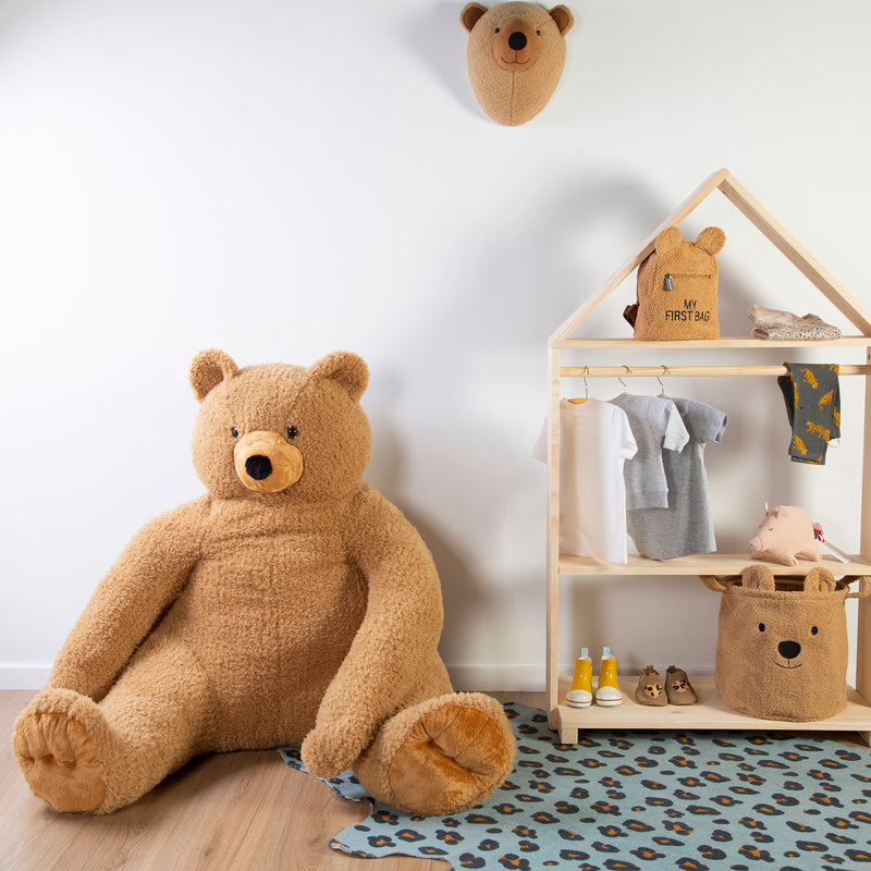 Childhome Sitting Teddy in a playroom | Bear Toys | Baby Shower, Birthday & Christmas Gifts - Clair de Lune UK