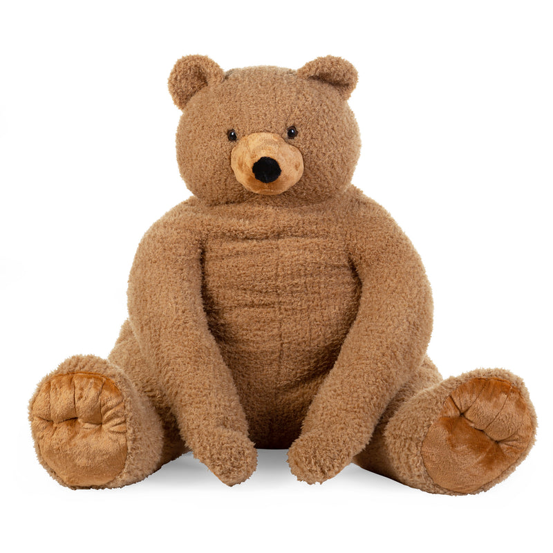 The front of the larger Childhome Sitting Teddy | Bear Toys | Baby Shower, Birthday & Christmas Gifts - Clair de Lune UK
