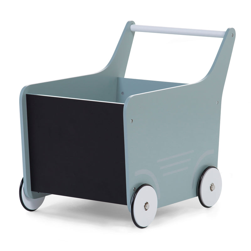 Mint Childhome Wooden Toy Stroller | Toys | Baby Shower, Birthday & Christmas Gifts - Clair de Lune UK